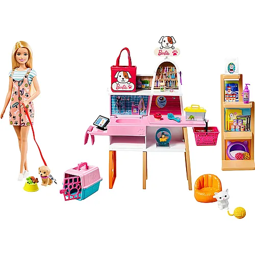 Barbie Karrieren Haustiersalon Spielset und Puppe