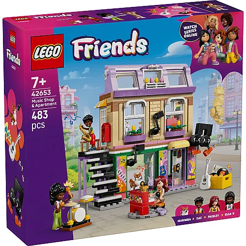 LEGO Musikladen & Wohnung (42653)