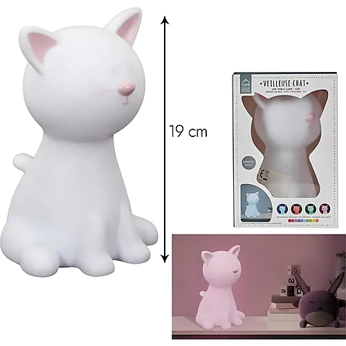 Paris Prix Nachtlicht Katze