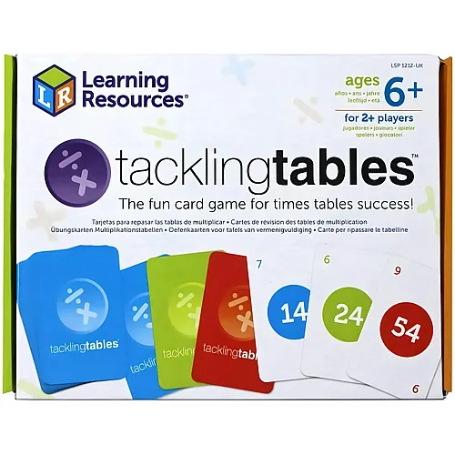 Learning Resources Multiplikationskarten Tackling Tables � Sch�lerset