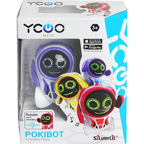 Silverlit Ycoo Roboter Pokibot Violett