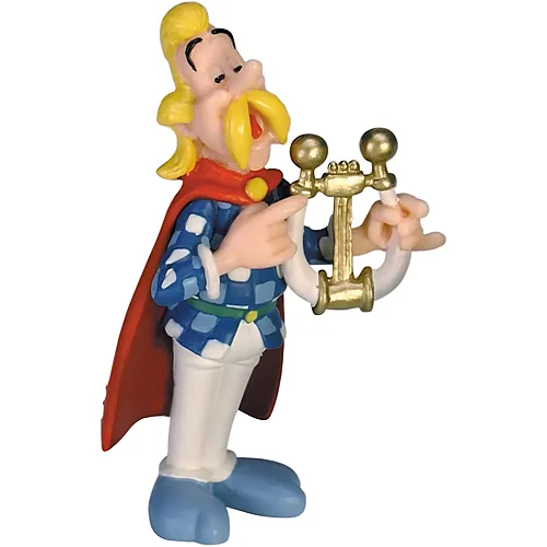Plastoy Asterix Troubadix mit Leier