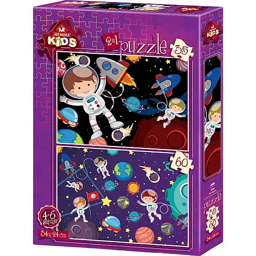 Art Puzzle Weltraum - 35 Teile