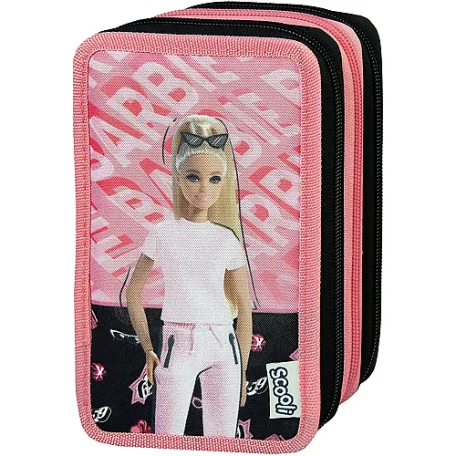 Scooli Barbie Etui Trippledecker