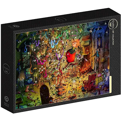 Grafika Puzzle Art Collection Fran�ois Ruyer Die Hexe und der Schlangenbaum (1000Teile)