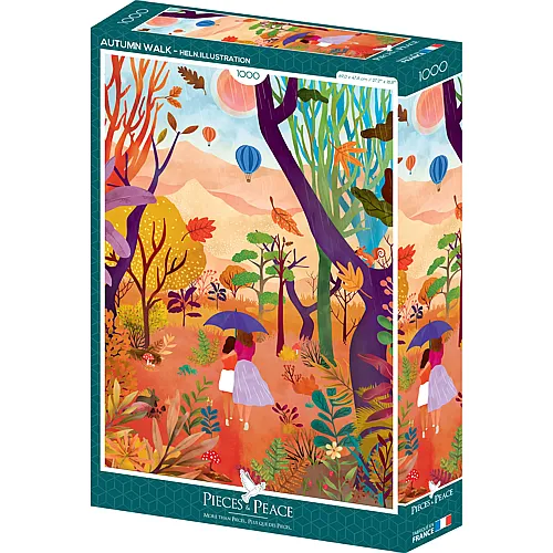 Pieces & Peace Puzzle Herbstspaziergang - 1000 Teile