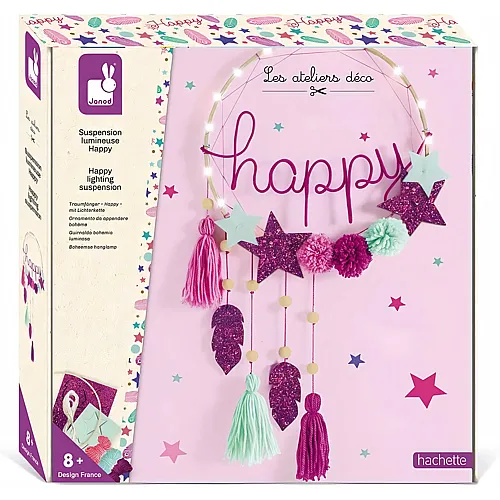 Janod Traumf�nger Happy mit Lichterkette