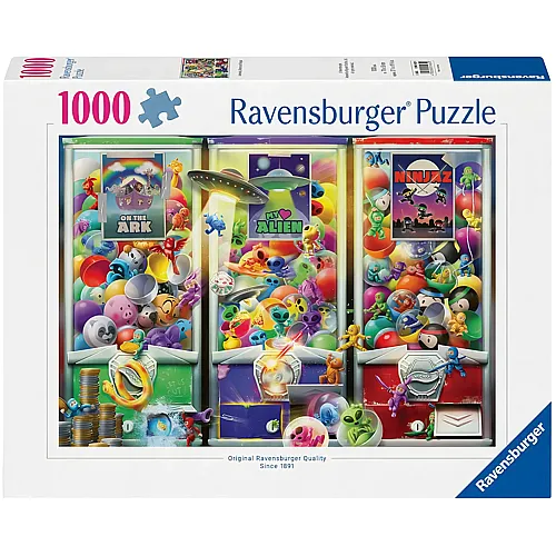 Ravensburger Puzzle Aliens und Ninjas - 1000 Teile