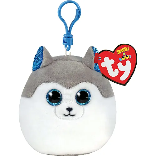 Ty Beanie Clips Anh�nger Slush der Husky - 10 cm
