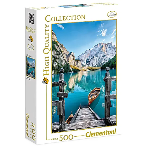 Clementoni Puzzle High Quality Collection Pragser Wildsee (500Teile)
