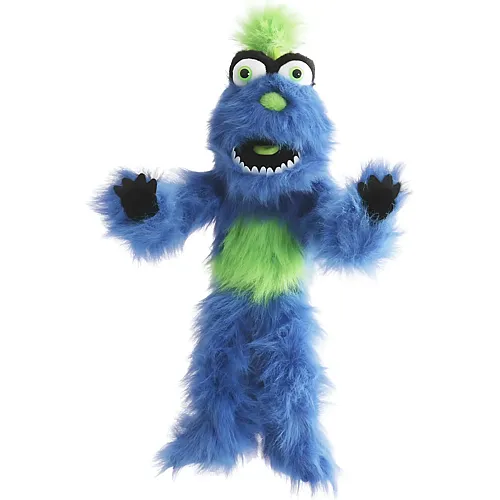 Handpuppe blaues Monster 50cm
