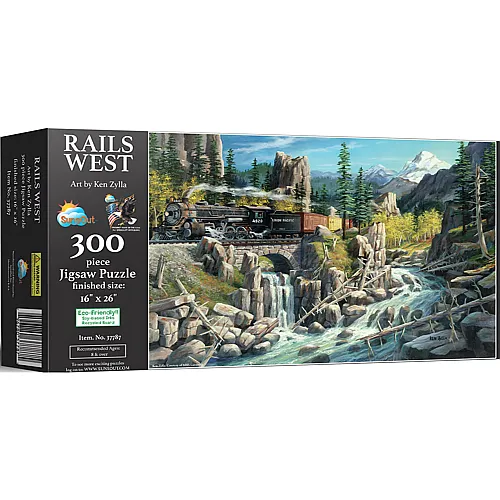 SunsOut Puzzle Eisenbahn West - 300 Teile