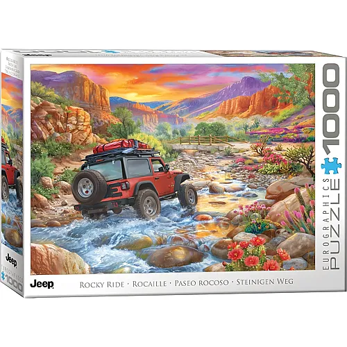 Eurographics Puzzle Steiniger Weg - 1000 Teile