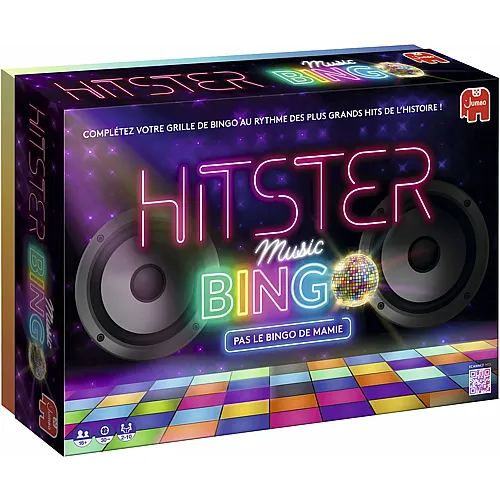Jumbo Spiele Hitster Bingo, f franz�sische Version
