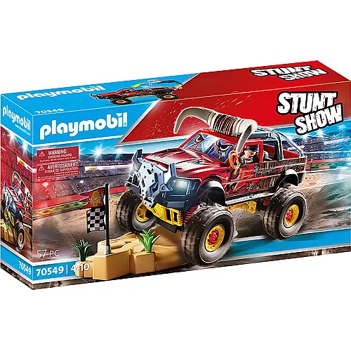 PLAYMOBIL Stuntshow Monster Truck Horned (70549)