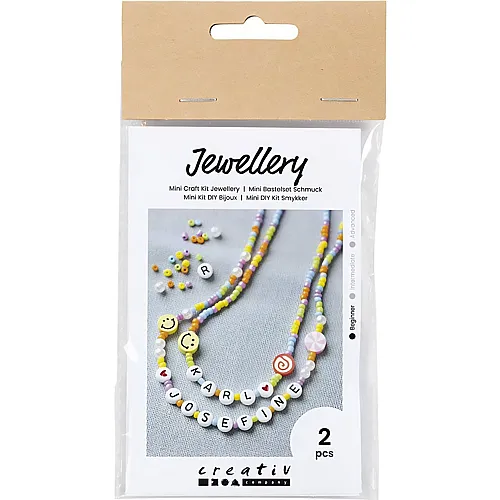 Creativ Company Mini Bastelset Schmuck - 2 Teile