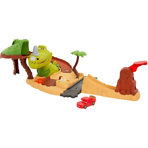 Dinosaurier-Spielplatz mit Lightning McQueen