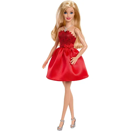 Barbie Party-Modepuppe zum 80. Jubil�um im roten Kleid