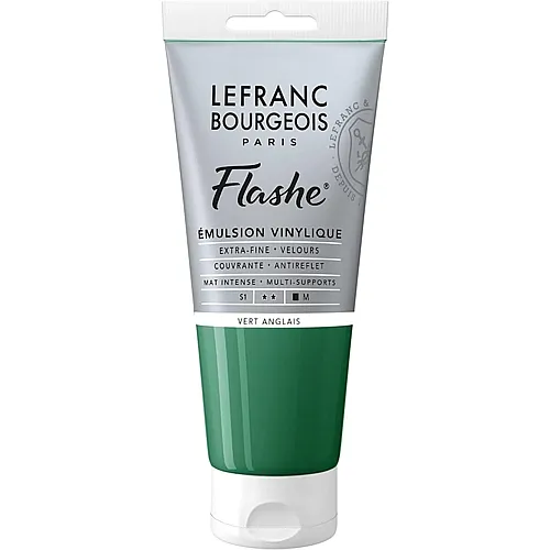 Lefranc Bourgeois Lfb Flashe Acryl 80ml Tube Englischgr�n