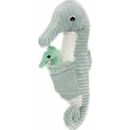 Les D�glingos Papadou das Seepferdchen mit Baby - 34 cm