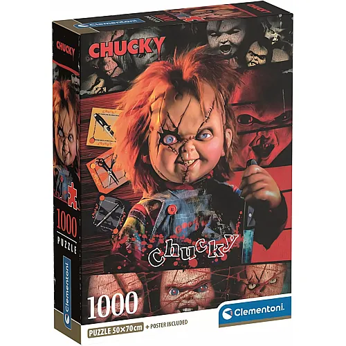 Clementoni Puzzle Chucky - 1000 Teile