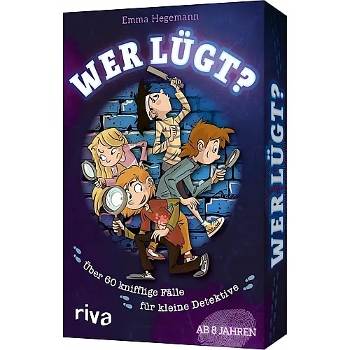 Riva Wer l�gt? Kartenspiel
