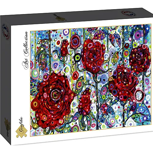 Grafika Puzzle Art Collection Sally Rich - Roses - 1500 Teile