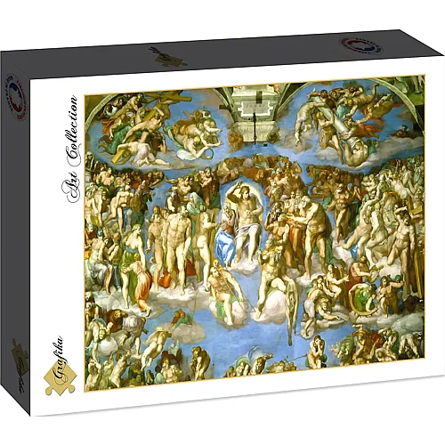 Grafika Puzzle Art Collection Teile Michelangelo: Das j�ngste Gericht - 2000 Teile