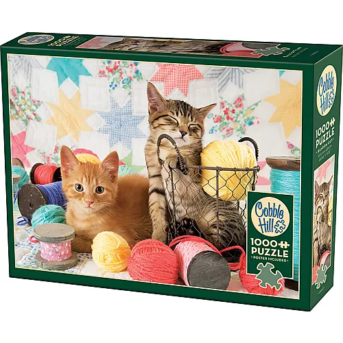 Cobble Hill Puzzle Niedliche Kn�uel - 1000 Teile