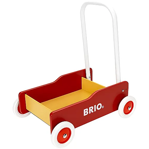Brio Lauflernwagen Rot/Gelb