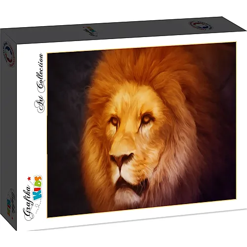 Grafika Puzzle Art Collection Grafika Kids Lion - 12 Teile
