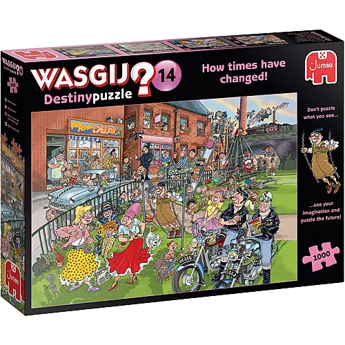 Jumbo Puzzle WASGIJ Die Zeiten haben sich ge�ndert - 1000 Teile