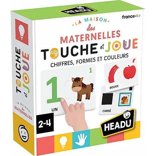 Headu Maison Chiffres, Formes et Couleurs FRANCAIS