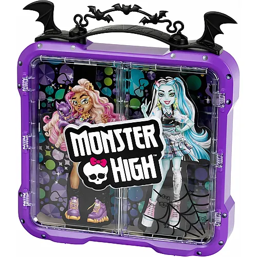 Theo Klein Monster High Vitrinenkoffer 4 Puppen
