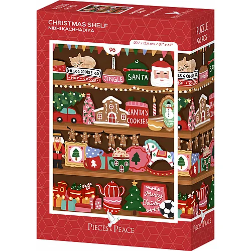 Christmas Shelf - 96 Teile