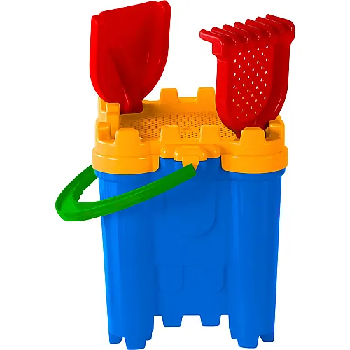Cavallino Toys Cavallino Castle Eimer-Set, 4-teilig.