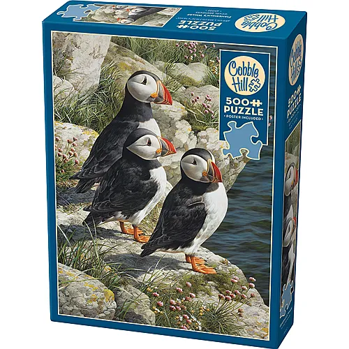 Cobble Hill Puzzle Papageientaucher an den Fischgr�nden (500Teile)