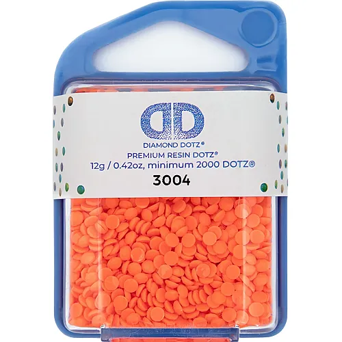 Diamond Dotz Diamond Painting Steine Neon Orange