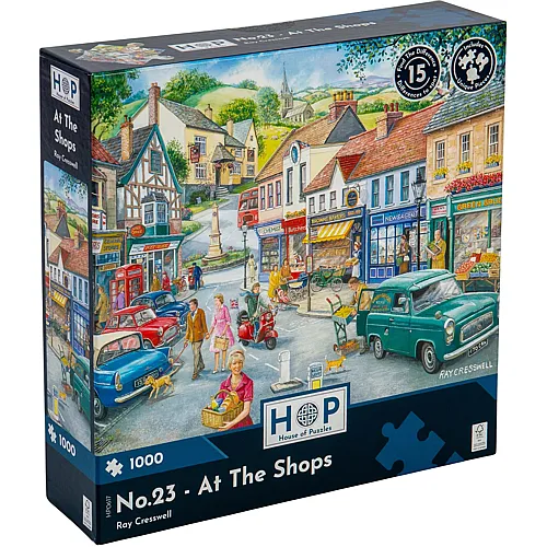 HOP - House of Puzzles No.23 - At The Shops (1000Teile)