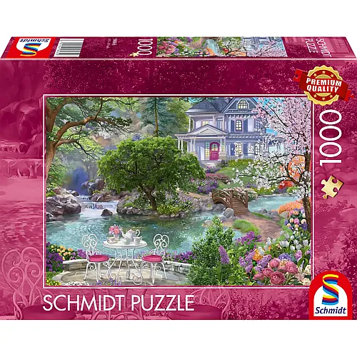 Schmidt Puzzle Stadtvilla am See - 1000 Teile