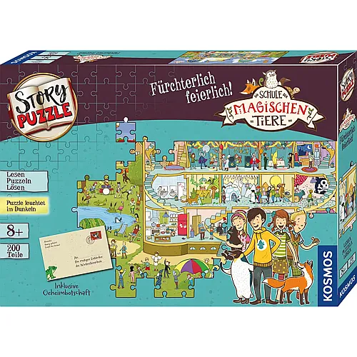 Schule der magischen Tiere - F�rchterlich feierlich - 200 Teile