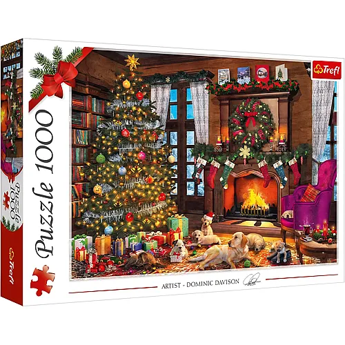 Trefl Puzzle Weihnachten steht vor der T�r (1000Teile)