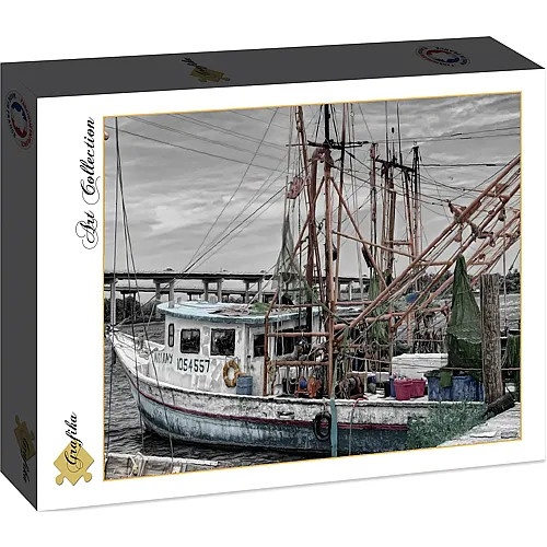 Grafika Puzzle Art Collection Fischerboot - 2000 Teile