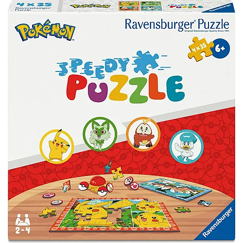 Ravensburger Spiele Speedy Puzzle Pok�mon
