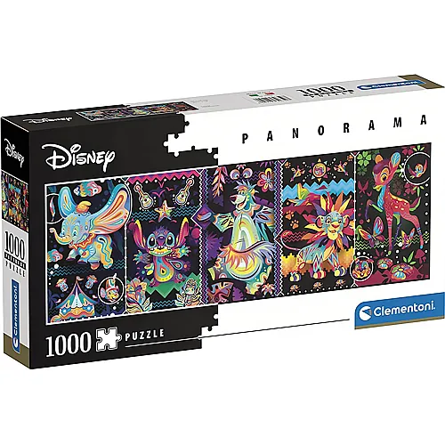 Clementoni Puzzle Panorama Disney Joys (1000Teile)