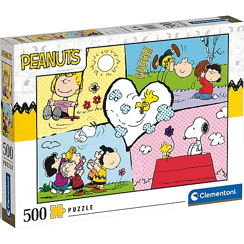 Clementoni Puzzle Peanuts Snoopy (500Teile)