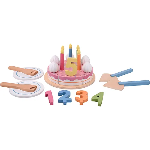 Joueco Geburtstagstorte Spielset