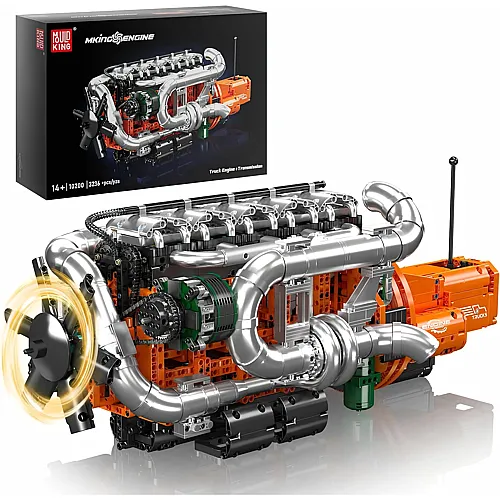 Mould King Engines V8 LKW Motor Bausatz 10200