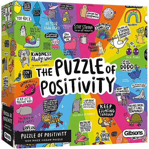 Gibsons Puzzle Puzzle of Positivity - 1000 Teile