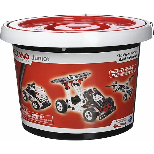 Meccano Junior Bucket (150Teile)